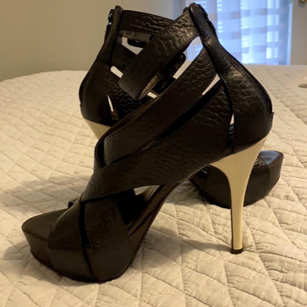BCBGMaxAzria Black Shoes Size 7 1/2 B / 37 1/2 EU